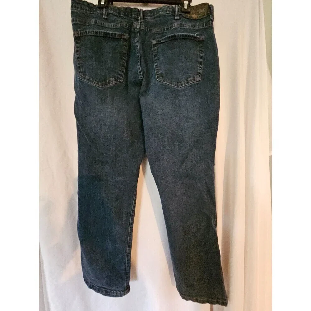 Copper & Oak Mens Jeans 38x30 ‎ Navy Blue Relaxed Fit Straight